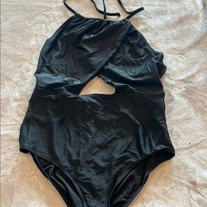 Old Navy Black One-Piece Swimsuit